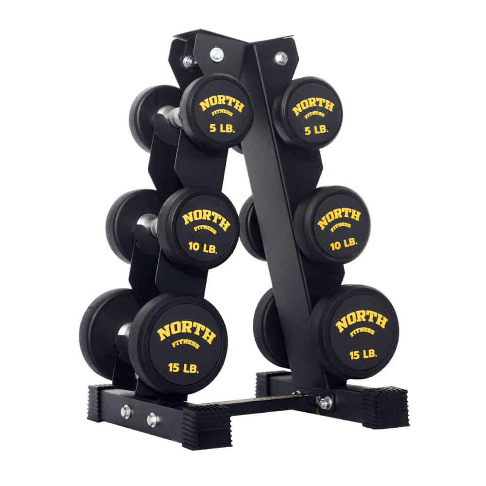 เซตดัมเบลหุ้มยาง NORTH FITNESS รุ่น DVR 15